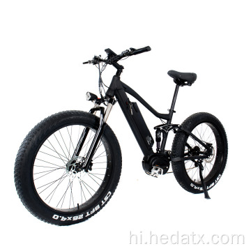 जीपीएस सिस्टम के साथ इलेक्ट्रिक माउंटेन बाइक